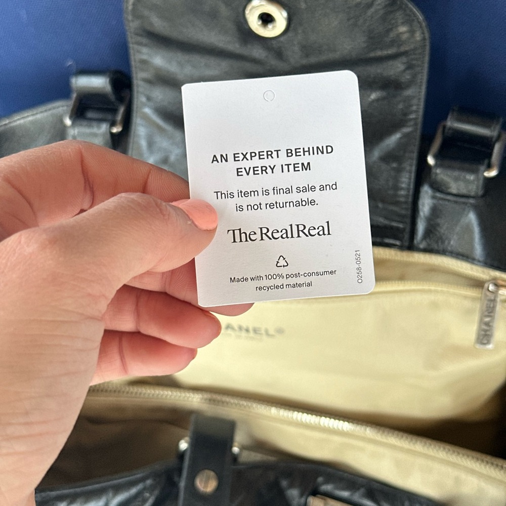 Chanel Black Quilted Le Boy Shopper tote recently - Picture 10 of 12
